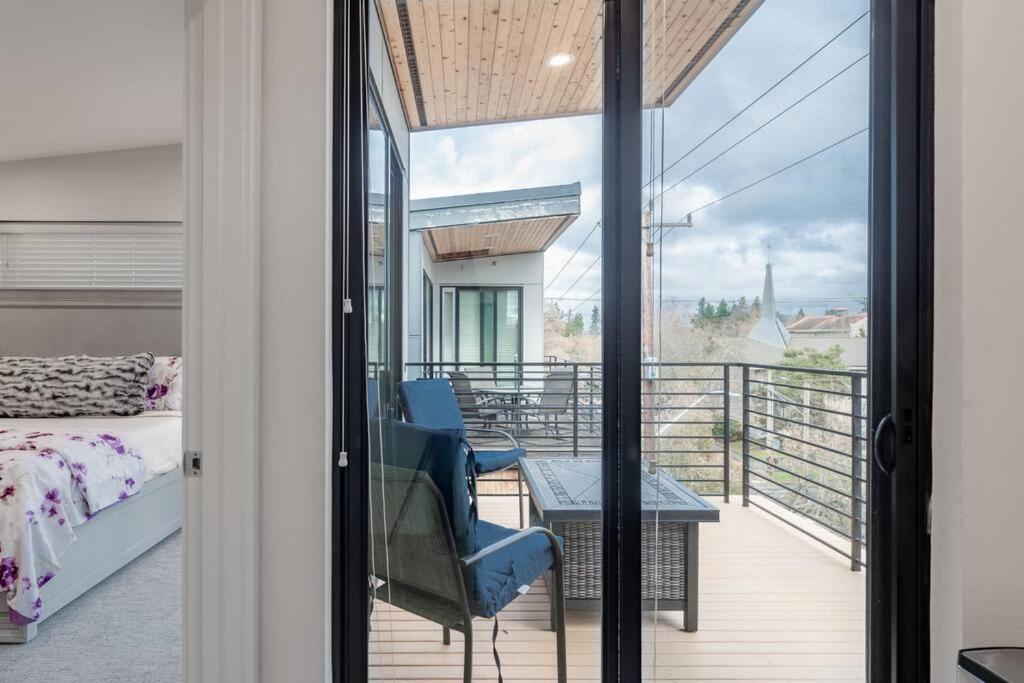 West Seattle'S Modern Townhome Exteriér fotografie