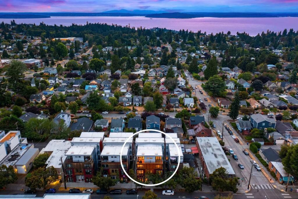 West Seattle'S Modern Townhome Exteriér fotografie