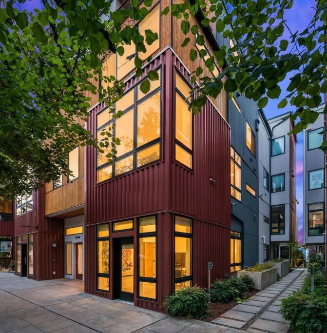 West Seattle'S Modern Townhome Exteriér fotografie